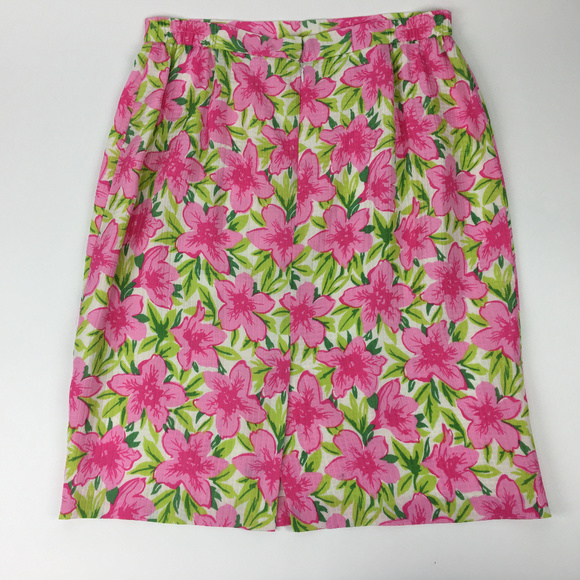 Talbots Dresses & Skirts - Talbots Skirt Size 16 Floral Pure Silk!